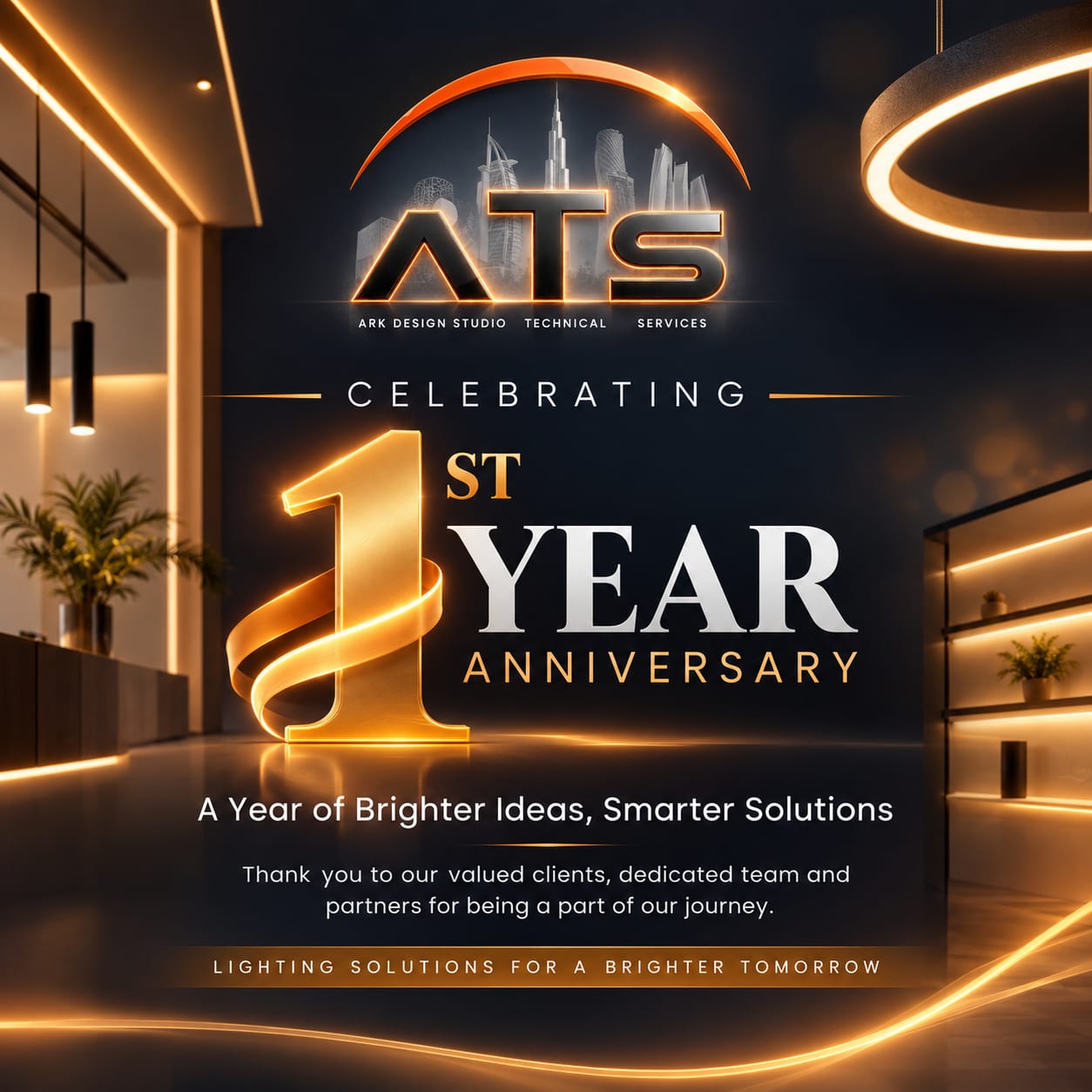 ATS 1st year anniversary - a year of brighter ideas, smarter solutions